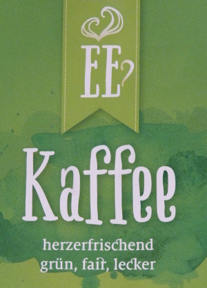 Etikett Landkreiskaffee Elbe Elster